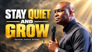 DON’T STAY QUIET! God Won’t Build You Until You Learn This | Apostle Joshua Selman