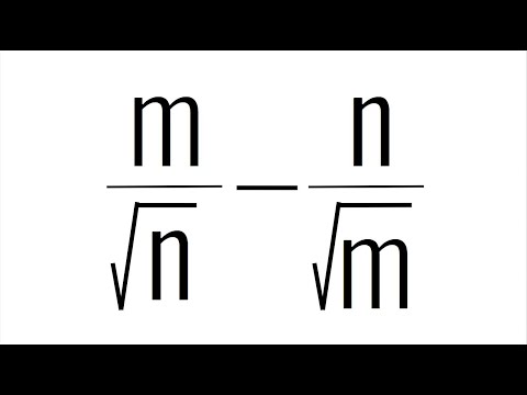RESTA DE FRACCIONES IRRACIONALES. Álgebra Básica