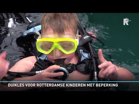 Duikles voor Rotterdamse kinderen met een beperking