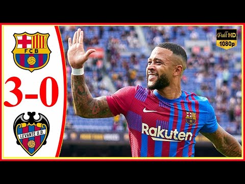 Barcelona vs Levante 3−0 - Extеndеd Hіghlіghts & All Gоals 2021 HD
