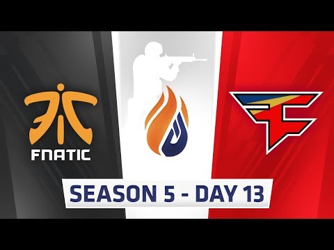 ECS Season 5 Day 13 - Fnatic vs Faze - Mirage