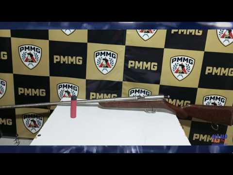 Polícia Militar apreende espingarda e prende homem após caso de agressão em Monte Santo de Minas, MG