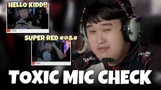WHEN TAZZ BECAME SO TOXIC AGAINST EVOS in MIC CHECK… 🤣