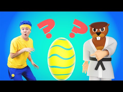 Egg Puzzle Knock! Trrr-Ra-Ta-Ta | D Billions Kids Songs