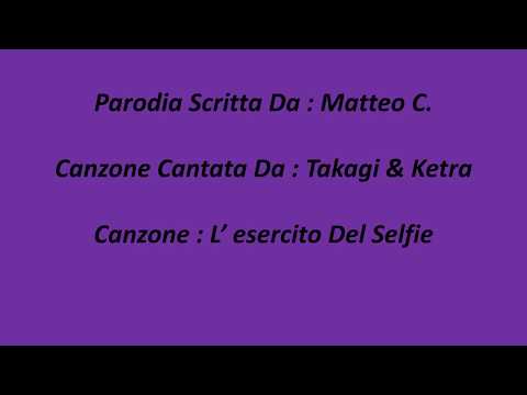 Parodia L' esercito del selfie