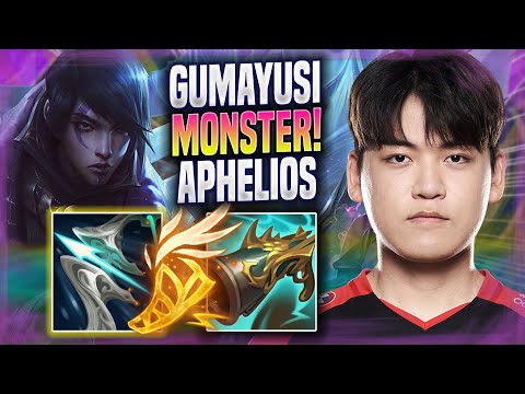 GUMAYUSI IS A MONSTER WITH APHELIOS! - T1 Gumayusi Plays Aphelios ADC vs Draven! | Season 2022