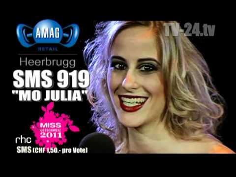 Miss Ostschweiz 2011 - Finalstin Julia