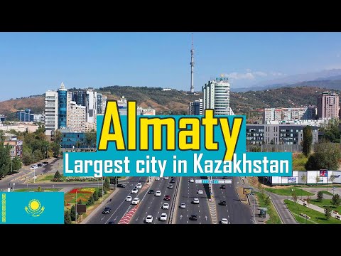 Almaty. The Largest City in Kazakhstan!