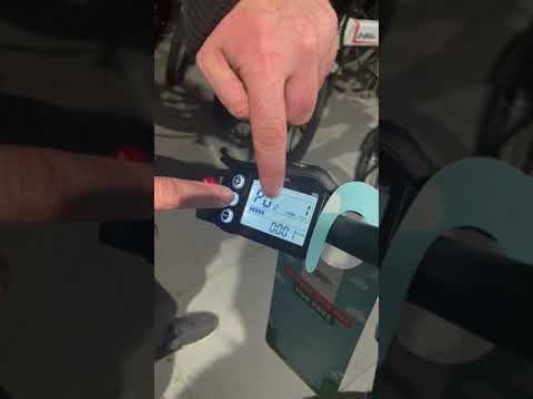 Adjusting 3/5 level of Speed Setting on Digital Display