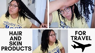 BEST HAIR AND BODY PRODUCTS I USED FOR A 2-WEEK VACATION | Ashkins Curls