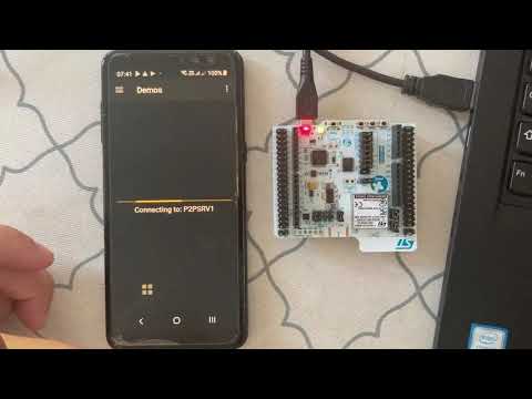 STM32WB Demo event and led control