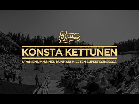 Konsta Kettunen - Uran ensimmäinen kunnari Superpesiksessä
