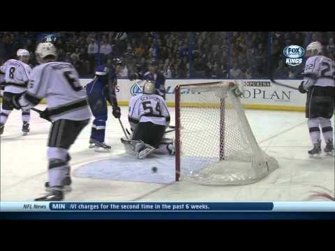 Barret Jackman slapshot goal 5-0 LA Kings vs St. Louis Blues 1/2/14 NHL Hockey