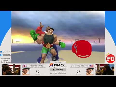 Legacy 4 - Pools - AliGGWP (Little Mac, Ness) vs pu55yk1ng (Little Mac)