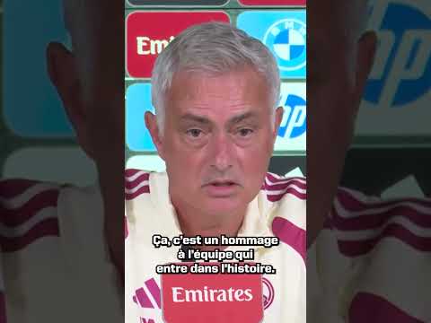 👑 La hot take de José Mourinho sur le Ballon d'Or ! #shorts
