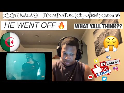 ALGERIAN RAP REACTION DIDINE KALASH - TERMINATOR (Clip Officiel) Canon 16 | LMERicoTv Reaction