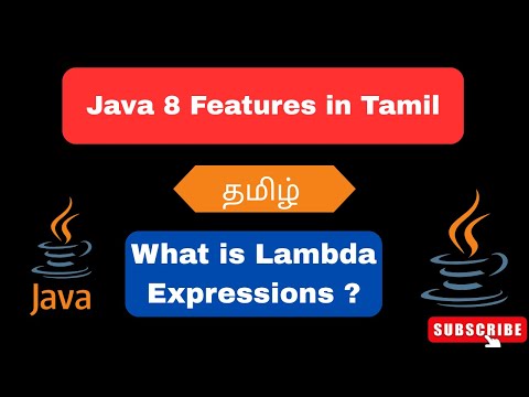 Java 8 Lambda Expression In Tamil Java 8 Tutorials In Javaintamil