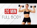20 MIN FULL BODY TONING & STRENGTH (Total Body Workout At Home)