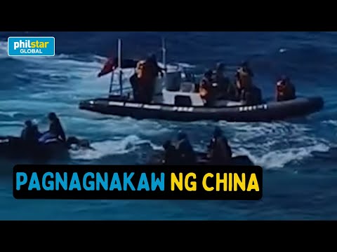 Chinese coast guard nagnakaw ng ayuda