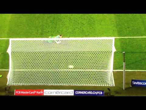 FC Basel vs Grasshopper Club Zürich 3-2 - Amazing Goal Dabbur - Raiffeisen Super League - 8/11/15