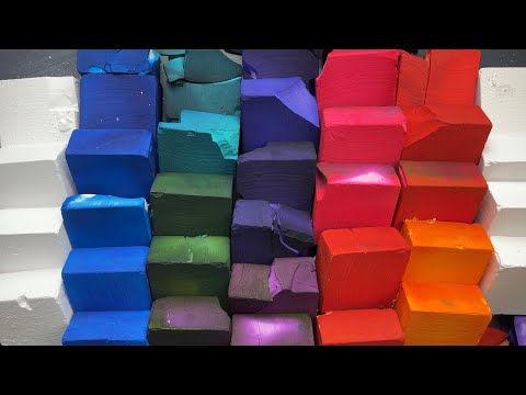 Ton of Dyed chalk at the end of the rainbow…🌈