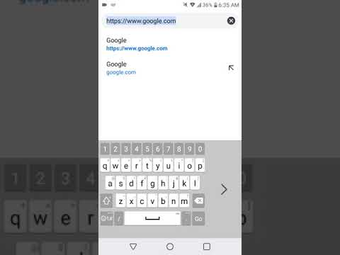 LG K30 Keyboard One handed operation