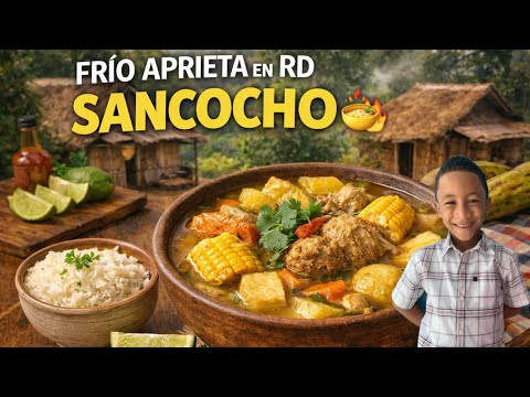 Cuando el frío aprieta en RD se hace SANCOCHO 🍲🔥 | Sancocho dominicano