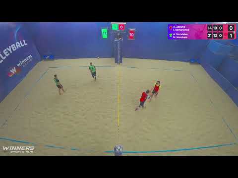 16:55 A. Zabuha / I. Romanenko - A. Matvieiev / M. Horobets 28.01.2023 | Winners Beach Volleyball
