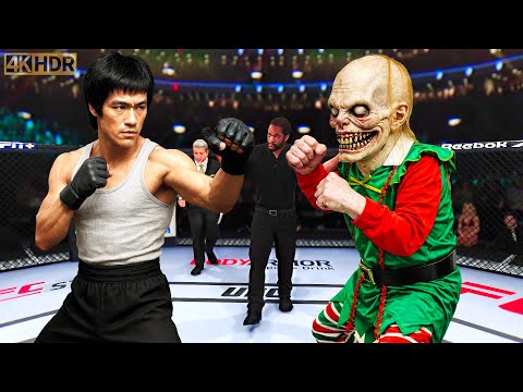 TRUE Bruce Lee vs. Ghoul Elf | EA Sports UFC 5