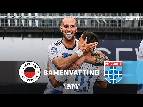 Apostolos VELLIOS op DREEF tegen Excelsior 💥 | Samenvatting Excelsior Rotterdam - PEC Zwolle