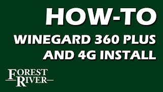Forest River - How to Connect a Winegard Gateway to a WineGard Air 360+ via a Ceiling Prep