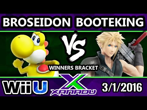 S@X 139 - BootEKing (Cloud) Vs. Broseidon (Yoshi) SSB4 Tournament - Smash Wii U - Smash 4
