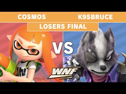WNF 3.13 - K9sBruce (Wolf) Vs. Cosmos (Inkling) Losers Finals - Smash Ultimate