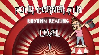 Four Corner-Rhythm Game Level 1-Updated Audio