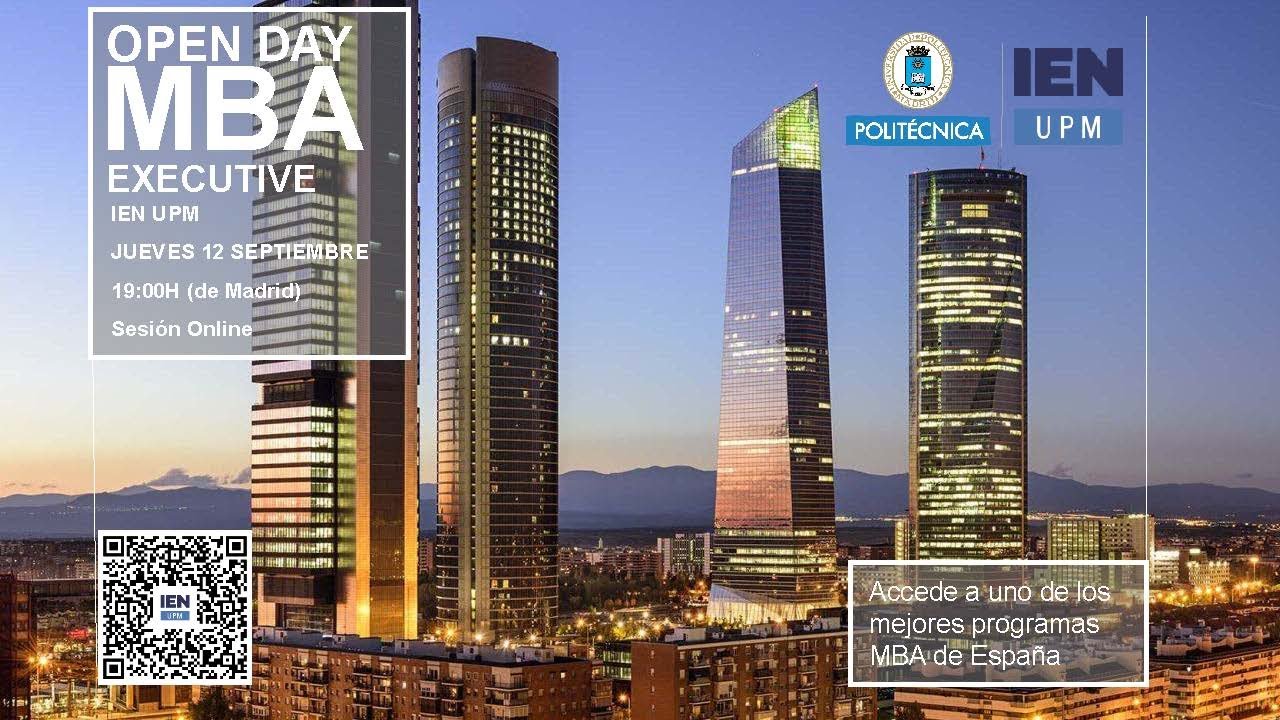 Sesión Informativa MBA Internacional EXECUTIVE | IEN Universidad Politécnica de Madrid