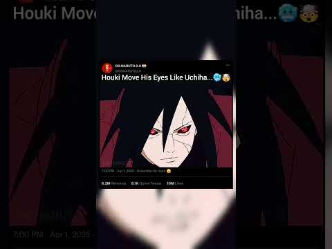 HOUKI MOVES HIS EYE'S LIKE UCHIHA 🤯💀