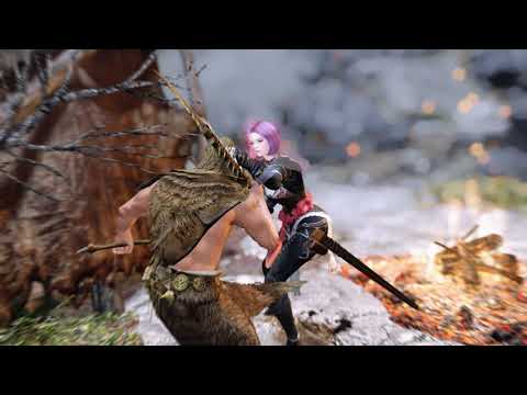 [Skyrim 400+ Mods] #10. Forswron Camp [4K]