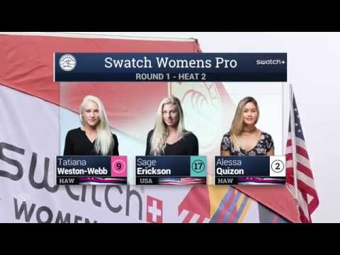 Swatch Women's Pro: Round One, Heat 2