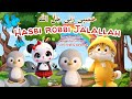 Sholawat Anak Hasbi Rabbi Jallallah Animasi Lucu Ceria Full Lirik Lagu Muslim Edukatif Terbaru
