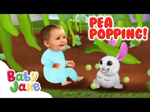 @BabyJakeofficial - Popping Pea Pods! | Full Episode | TV for Kids | Yacki Yacki Yoggi