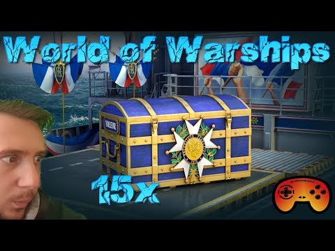 Lohnen sich 15x „Franz. Zerstörer“ PremiumContainer? "opening" in World of Warships