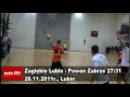 Wideo: Zag��bie Lubin - Powen Zabrze 27:31