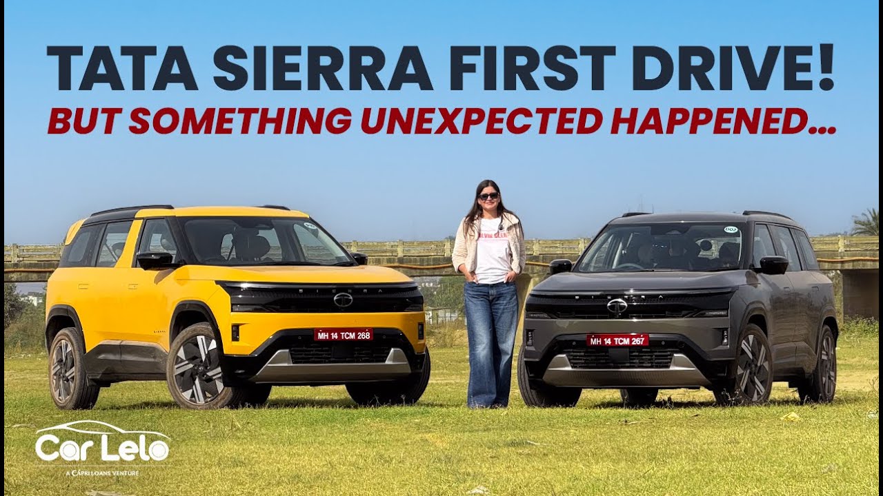 2025 Tata Sierra First Drive Review 