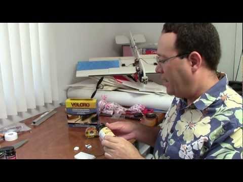 Using Rubber Cement with Model Airplanes
