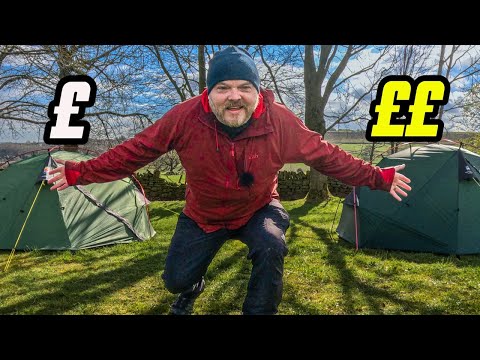 Same TENT….but different. Premium v Budget materials