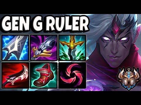 Varus vs Ashe ADC [ Gen G Ruler ] Korea Challenger Patch 11.14 ✅