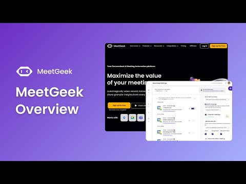 WhatAI Recommended Watch: MeetGeek Quick Overview