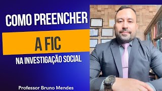Preenchendo a FIC de concursos públicos das carreiras policiais!