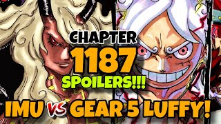 GEAR 5 LUFFY vs NERONA IMU!! 😱 SANJI MAY CONQUERORS HAKI NA! One Piece Chapter 1187 Spoilers Tagalog