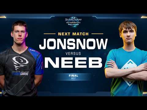 Neeb vs JonSnow PvZ - Grand Final - WCS Challenger NA Season 1